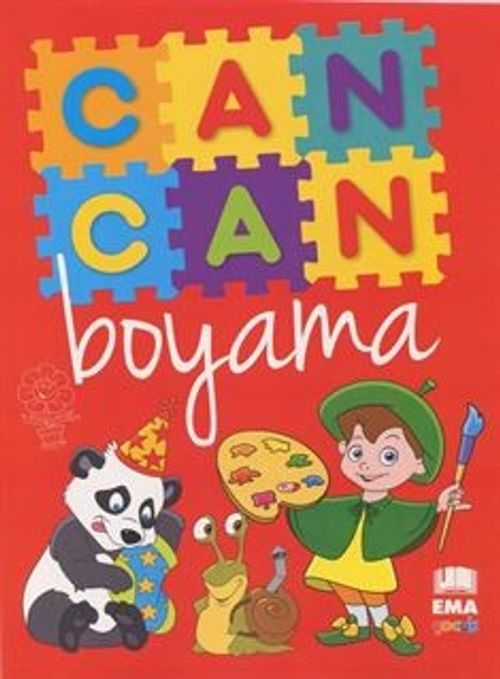 Can Can Boyama (Renkli Örnekli)