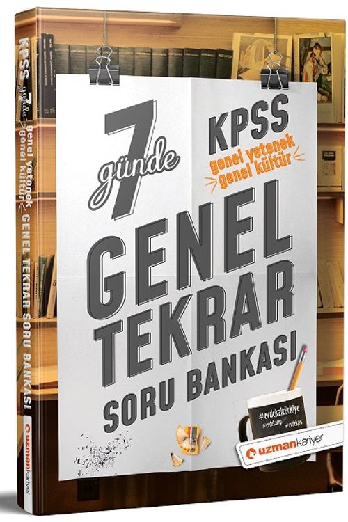 KPSS Genel Yetenek Genel Kültür 7 Günde Genel Tekrar Soru Bankası