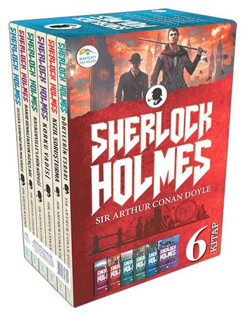 Sherlock Holmes Seti (6 Kitap Kutulu) (Sir Arthur Conan Doyle