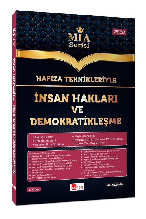 Mia Serisi Hafıza Teknikleriyle İnsan Hakları ve Demokratikleşme 2020