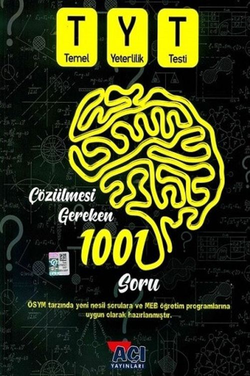 TYT ‘den Önce Çözülmesi Gereken 1001 Soru