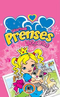 Çıkartmalı Prenses Boyama (4 Kitap Takım)