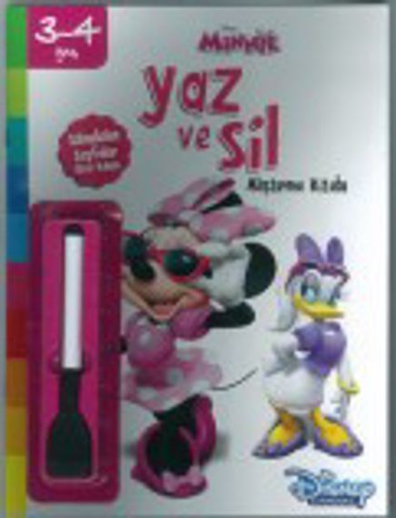 Minnie Yaz ve Sil (3-4 Yaş)