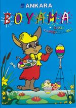 Stickerli Kalın Boyama (Mavi)