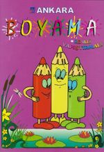 Stickerli Kalın Boyama (Mor)