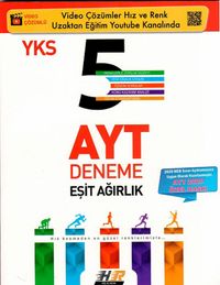 AYT Eşit Ağırlık Özel 5'li Deneme