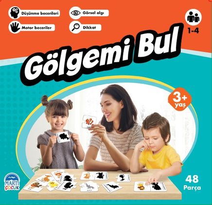 Gölgemi Bul / Eğitici Yapboz