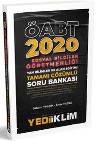 2020 KPSS ÖABT Sosyal Bilgiler Öğretmenliği Yan Bilimler ve Alan Eğitimi Tamamı Çözümlü Soru Bankası 