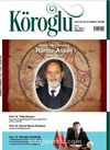 Köroğlu Aylık Kültür ve Edebiyat Dergisi Yıl:1 Sayı:2 Ekim 2015