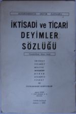 İktisadi ve Ticari Deyimler Sözlüğü KOD: 12-B-8