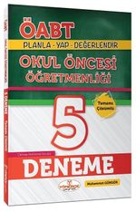 2020 ÖABT Okul Öncesi Öğretmenliği 5 Deneme Çözümlü