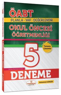2020 ÖABT Okul Öncesi Öğretmenliği 5 Deneme Çözümlü
