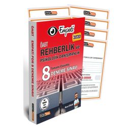 2020 ÖABT Empati Rehberlik ve Psikolojik Danışmanlık Tamamı Çözümlü 8 Fasikül Deneme Sınavı