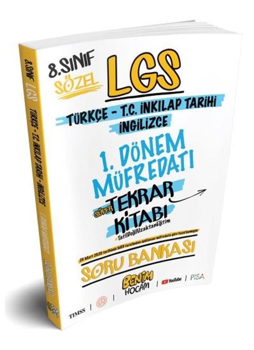 LGS 8. Sınıf Sözel 1. Dönem Tekrarı Soru Bankası