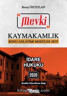 Kaymakamlık Konu Anlatımı Modüler Seti & Mevki İdare Hukuku - Recep Özceylan