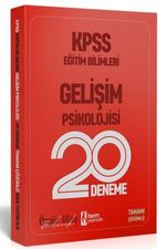 2020 KPSS Eğitim Bilimleri Gelişim Psikolojisi 20 Deneme 