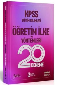 2020 KPSS Eğitim Bilimleri Öğretim İlke ve Yöntemleri 20 Deneme 
