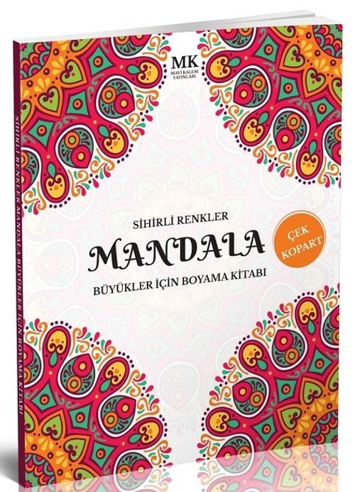 Sihirli Renkler / Büyükler İçin Boyama Kitabı Mandala