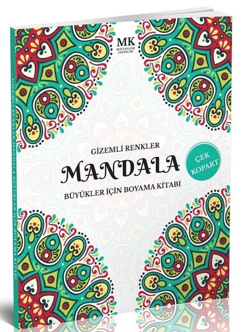 Gizemli Renkler / Büyükler İçin Boyama Kitabı Mandala