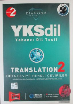 YKSDİL Yabancı Dil Testi Translation 2 Orta Seviye Renkli Çeviriler 