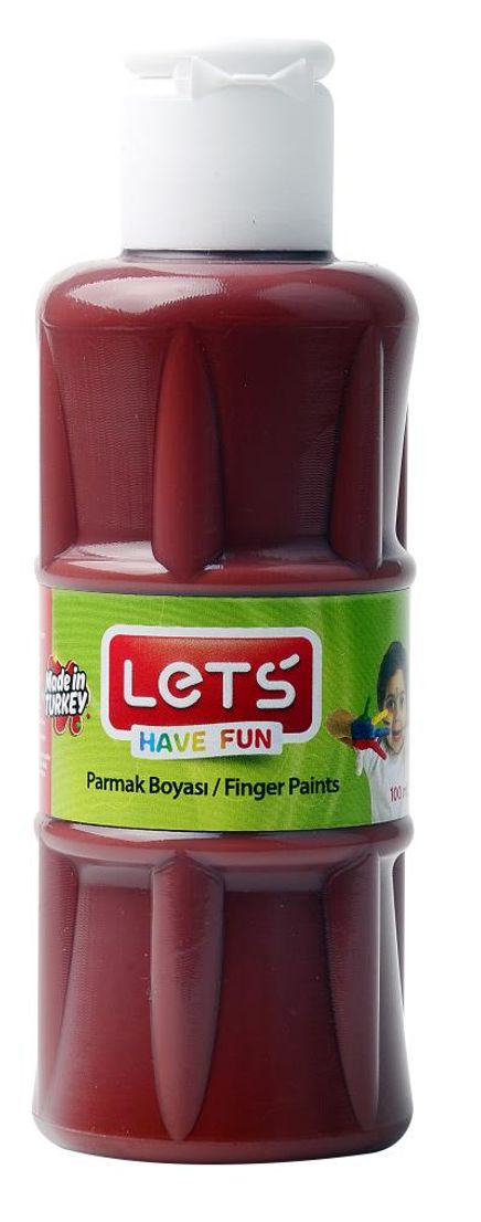 Lets Parmak Boya 100Ml Kahverengi (L-5658)
