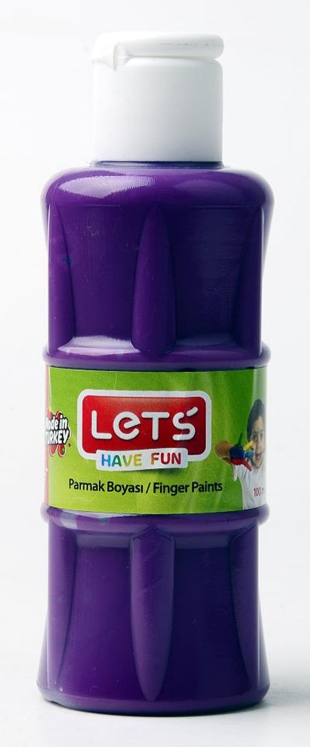 Lets Parmak Boya 100Ml Mor (L-5655)