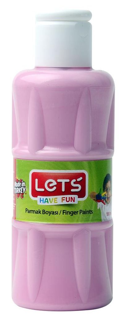 Lets Parmak Boya 100Ml Pembe (L-5660)