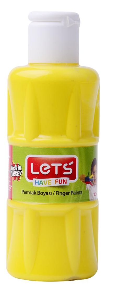 Lets Parmak Boya 100Ml Sarı (L-5652)