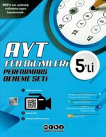 AYT Fen Bilimleri Özel 5'li Performans Deneme Seti