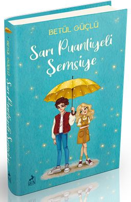 Sarı Puantiyeli Şemsiye (Ciltli)