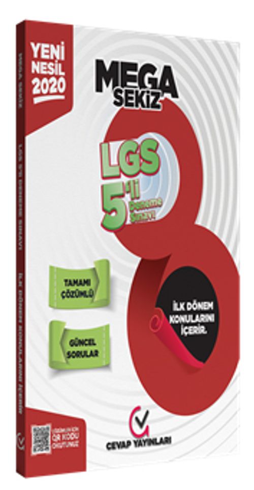 MEGA 8 LGS 5 ‘li Sayısal Sözel İlk Dönem Konuları Deneme Sınavı