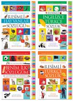 İlk Resimli Sözlükler Seti (4 Kitap)