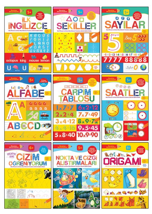Keşfet ve Öğren Seti (9 Kitap)