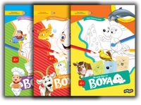 Süper Boyama Seti (3 Kitap)