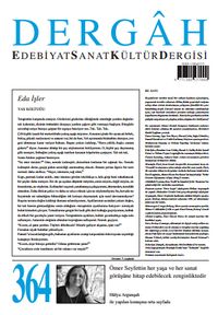 Dergah Edebiyat Sanat Kültür Dergisi Sayı:364 Haziran 2020