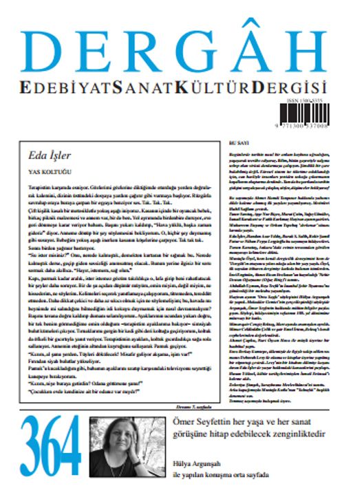 Dergah Edebiyat Sanat Kültür Dergisi Sayı:364 Haziran 2020