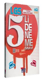 LGS 1. Dönem Video Çözümlü 5‘li Deneme Sınavı 
