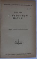 Diderot'nun Hayatı Kod: 11-Z-6
