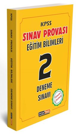 2021 KPSS Eğitim Bilimleri Sınav Provası Çözümlü 2 Deneme Sınavı