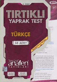 8. Sınıf  Türkçe Tırtıklı Yaprak Test (58 Adet)