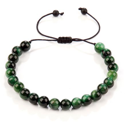 Yeşil Kaplan Gözü Doğal Taş Bileklik (YKG-105)