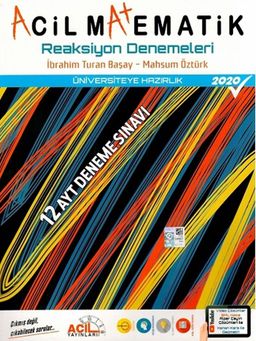 AYT Acil Matematik Reaksiyon 12'li Denemeleri