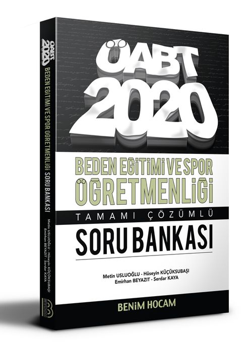 2020 ÖABT Beden Eğitimi ve Spor Öğretmenliği Soru Bankası 