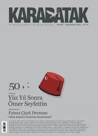 Karabatak İki Aylık Edebiyat ve Sanat Dergisi Sayı:50 Mayıs-Haziran 2020