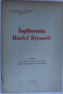 İngiltere'nin Haricİ Siyaseti Kod: 12-B-19