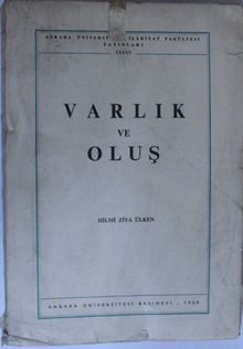 Varlık ve Oluş Kod: 12-B-22