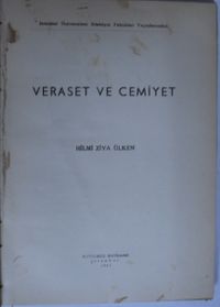 Veraset ve Cemiyet Kod: 12-B-23