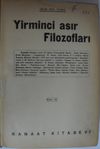 Yirminci Asır Filozofları Kod: 12-B-25