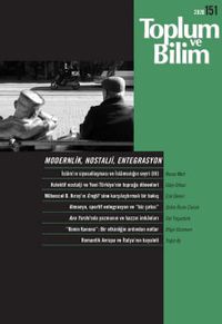 Toplum ve Bilim Sayı:151