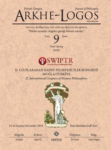 Arkhe Logos Dergisi Sayı: 9 Güz 2020